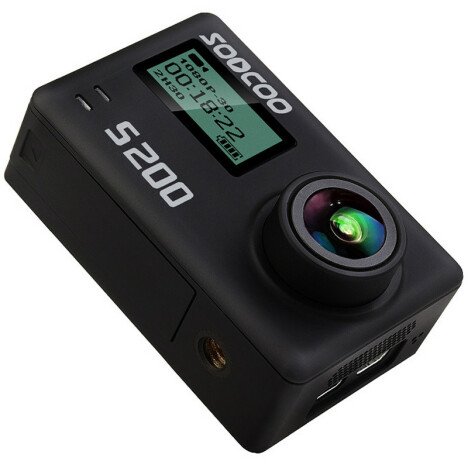 Camera Video Sport 4K iUni Dare S200 Black, WiFi, GPS, mini HDMI, 2.4 inch LCD, Unghi filmare 170 gr